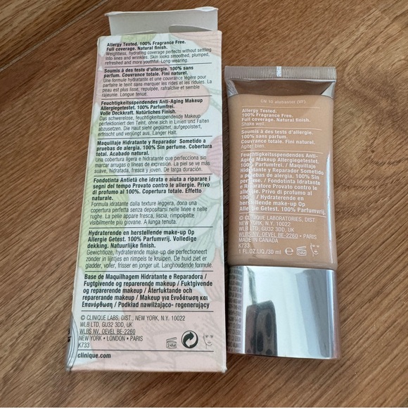 Clinique Even Better Refresh Makeup Foundation CN10 Alabaster - Picture 2 of 3